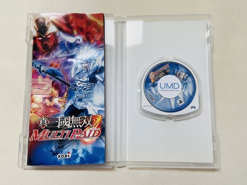 Sony Playstation Portable Shin Sangoku Musou Multi Raid 1 2 Japanese Game Tested - Picture 4 of 37