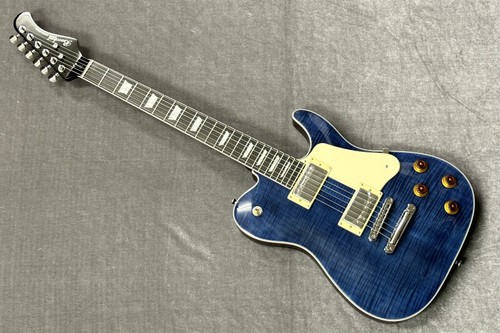 Electric Guitar USED Bacchus BARON-FM ST-BLU Neck: Nyatoh Scale: 628mm - Picture 2 of 11