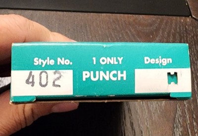 Card Puncher  M.C. Mieth Co.  Style Number Puncher 402 Railway Ticket Punch
