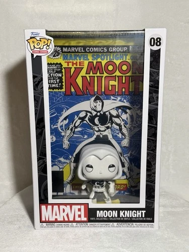 Funko POP! Comic Covers Marvel Spotlight #28 MOON KNIGHT 08 • NEW