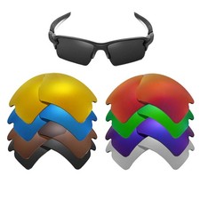 Cofery 3 Pairs Same Color Replacement Lens for Oakley Flak 2.0 XL OO9188 Series