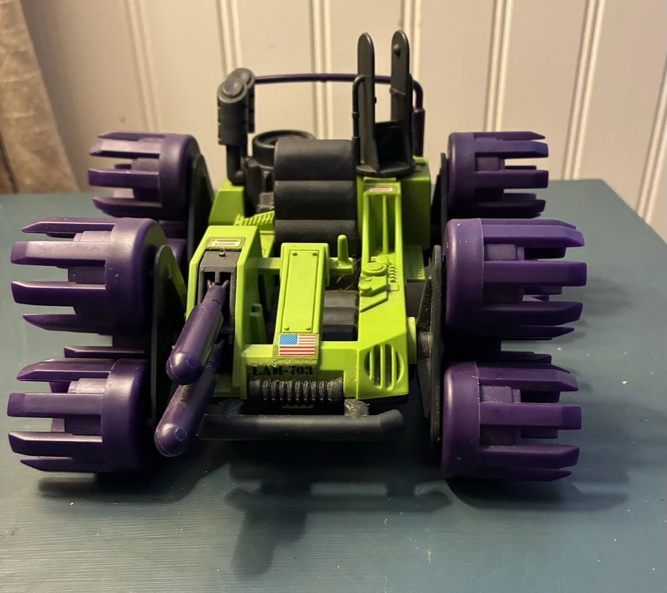 Figura de acción de colección GI Joe Hasbro Swampmasher vehículo, 1988 Foto 4 de 4