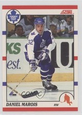1990-91 Score Bilingual Daniel Marois #122 0f6