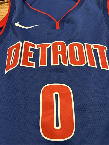 Nike NBA Detroit Pistons Basketball Jersey Swingman Edition Sz XL 864473 NWT - Picture 3 of 8