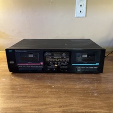 MCS Series 3595 Dual Stereo Cassette  Recorder Deck - READ -