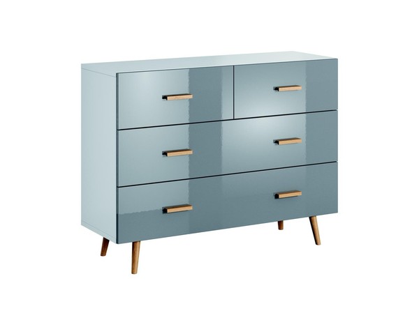 Kommode Holz Design Schrank Kommoden Modern SchräNke MöBel Anrichte Holz Neu-image