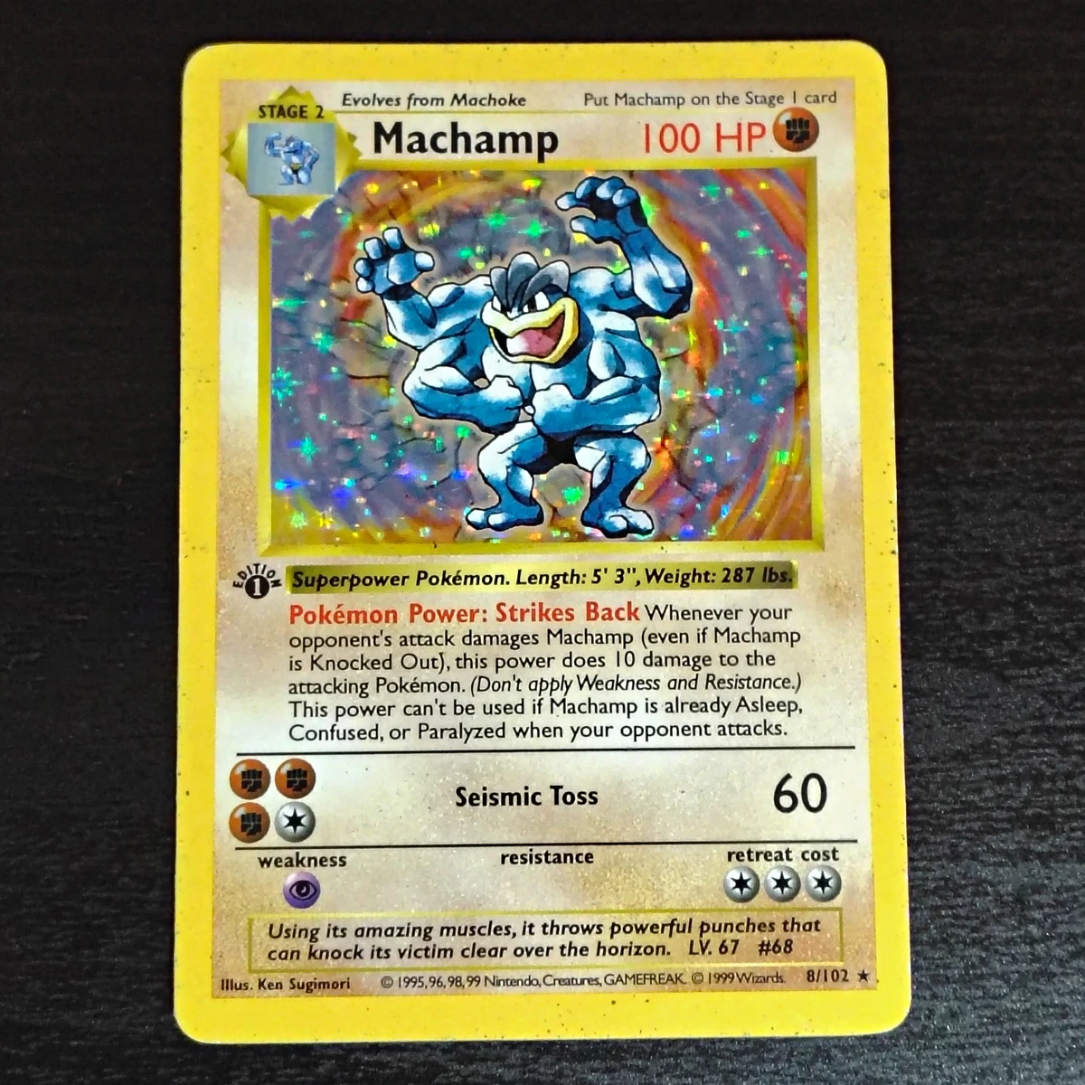 25+ First Edition Pokémon Machamp Individual Cards for sale