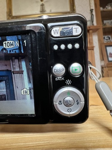 Fujifilm FinePix J28 Digital Camera 10.2MP 3x Zoom Black Compact No Charger - Picture 8 of 9