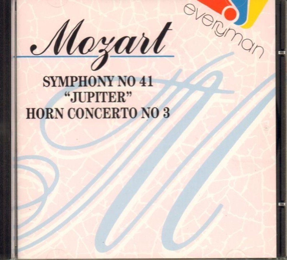 Mozart - Mozart Symphony No. 41 ""Jupiter"" CD (1988) FREE SHIPPING
