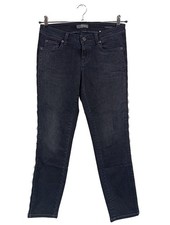 CAMBIO JEANS Slim Jeans Damen Jeans Gr. DE 36 hellgrau Casual-Look