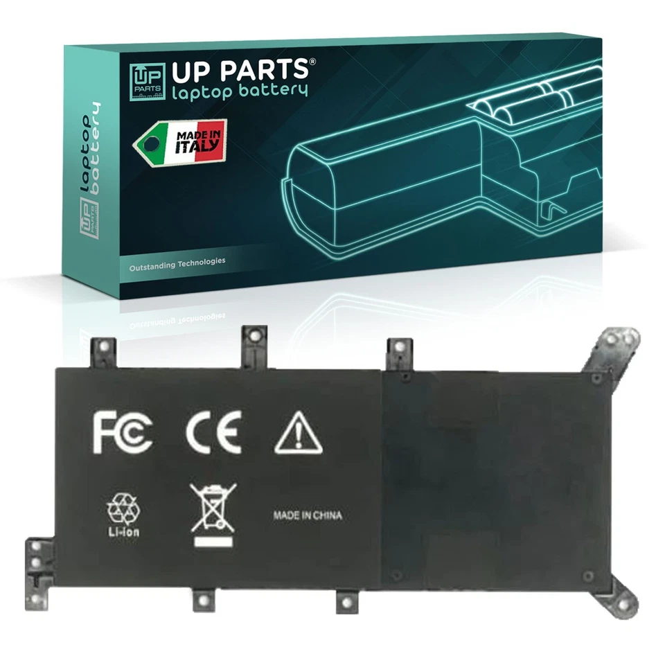 Batteria Asus C21N1347 5000mAh 7,6V 37Wh per notebook 2ICP4/63/134 - Immagine 2 di 4