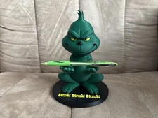 3D Printed Grinch Pen Holder 7” tall Desk Buddy STINK STANK STUNK ! Dr Suess
