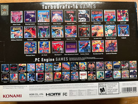 Konami TurboGrafx-16 Home Console - Black New