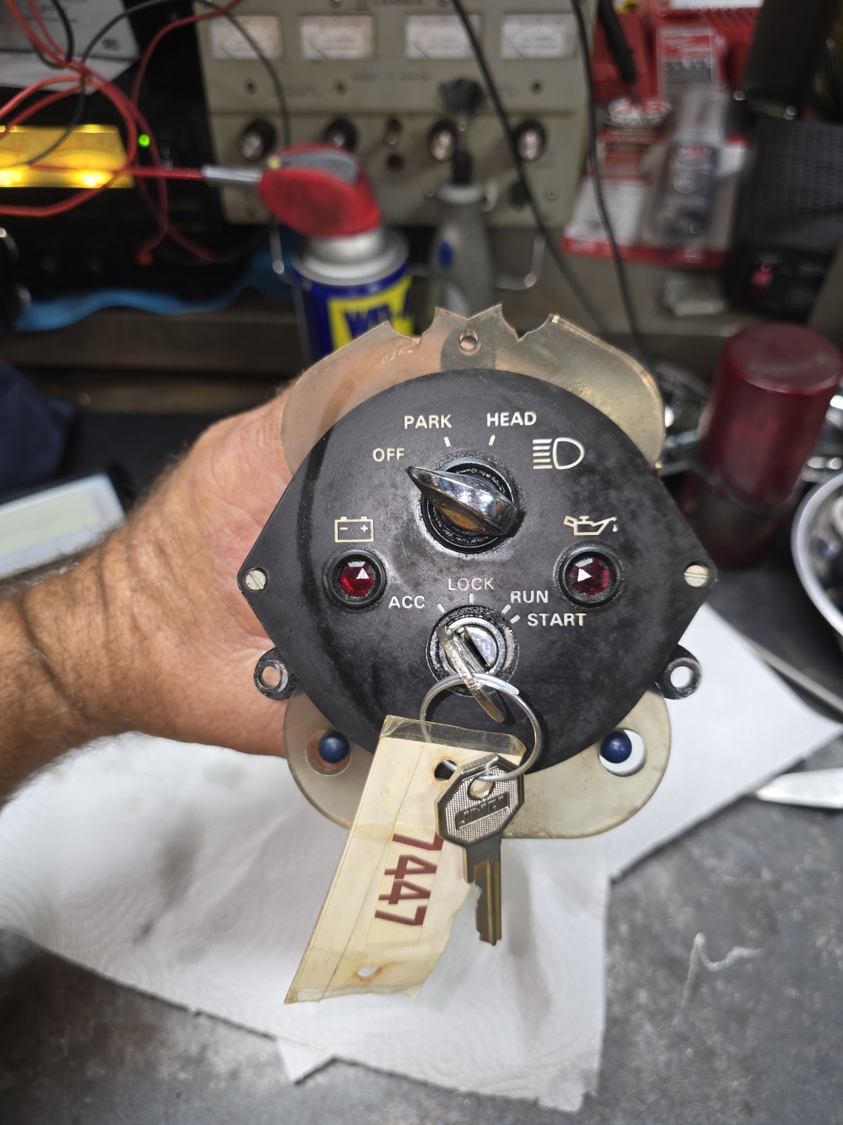 ROLLS ROYCE/BENTLEY IGNITION SWITCHBOX WITH KEYS SHADOW CORNICHE, WRAITH & MORE