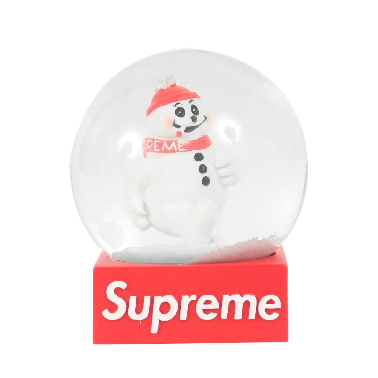 Petit objet Supreme 21Aw bonhomme de neige / rouge mode intérieur