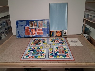 Vintage Six Million Dollar Man Brettspiel komplett schöner Zustand für sein Alter.