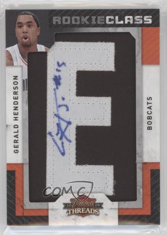 2009-10 Panini Threads Class /630 Gerald Henderson #112 Rookie Auto RC 0u1o