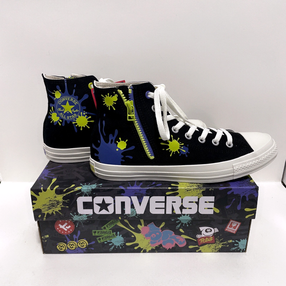 CONVERSE ALL STAR Z HI / Splatoon3 31312701 Black Men's Size | eBay