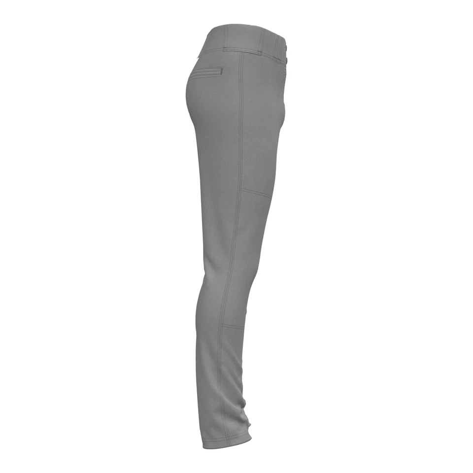 Youth Adversary 2 Baseball Solid Pant Tapered L - Gray - Image 2 of 4