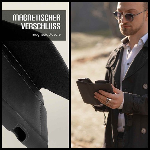 Handy Gürteltasche für ASUS Zenfone 12 Ultra Flip Case Cover 360° Holster Hülle - Picture 4 of 8