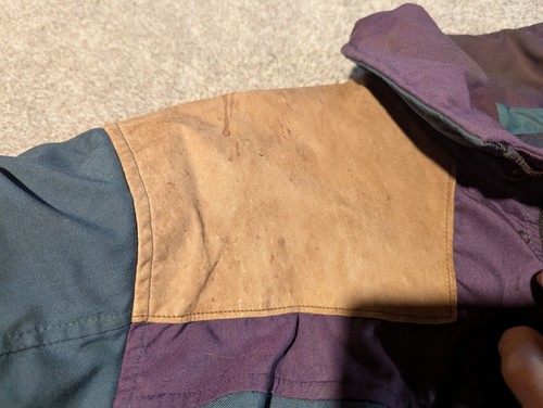 Vintage Woolrich Jacket Mens Medium Down Insulated Puffer Bomber Ski Coat - Picture 4 of 23