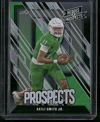 2024 Leaf Heroes & Prospects #4 Akili Smith Jr.