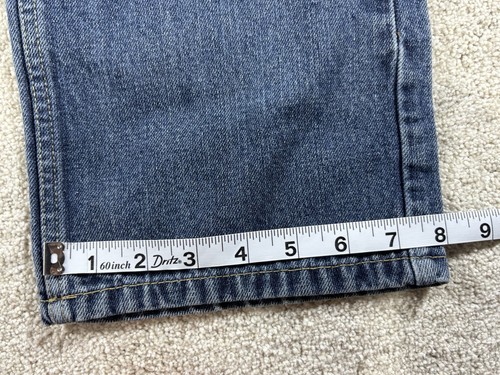 Levi's 505 Jeans Youth Size 16 Reg (28x28) Regular Fit Straight Leg Faded Denim - Picture 4 of 9