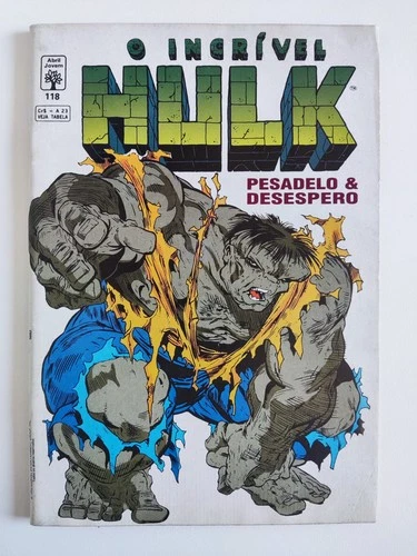 Hulk #118 Todd Mcfarlane EXCLUSIVE pin-up Cover Rare Brazilian Foreign Key