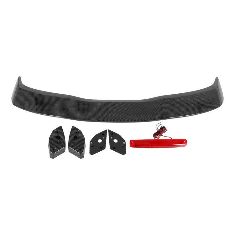 Carbon Fiber Rear Trunk Spoiler Lip Roof Tail Wing 53" For Maserati Quattroporte