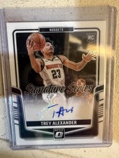 2024-25 Panini Donruss Optic - Signature Series, Trey Alexander #SS-ALX (AU, RC)