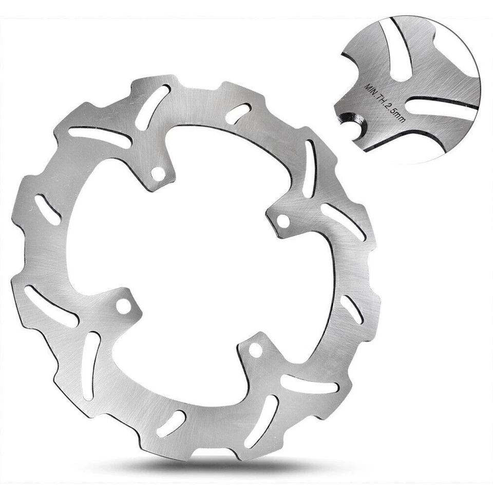 Motorcycle Front Brake Rotor Disc Kit Fit Kawasaki KX 125 250 KX F 250 450 R F - Image 2 of 4