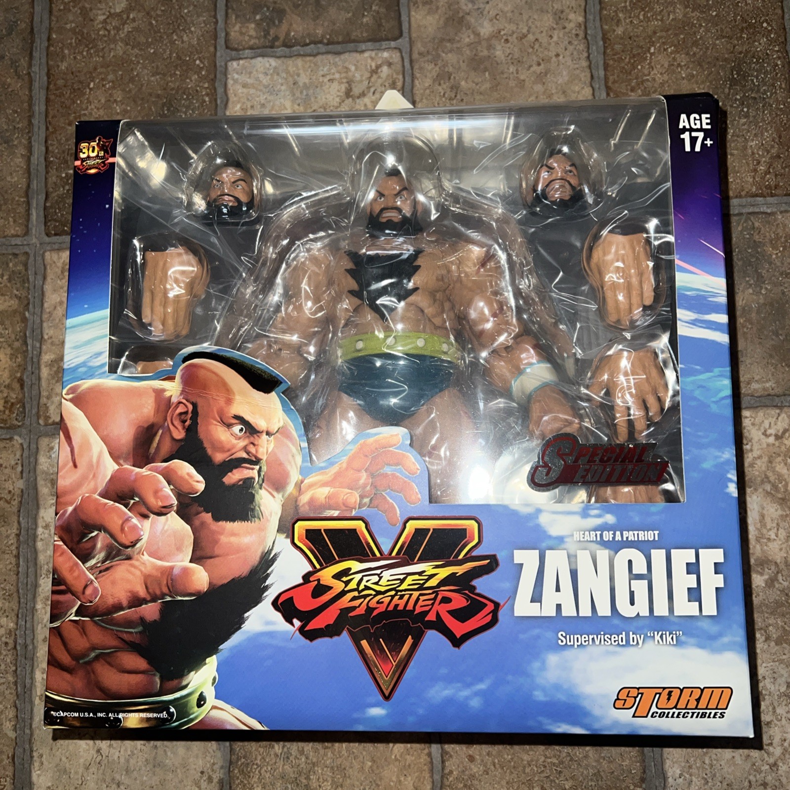 Storm Collectibles Street Fighter V Zangief Exclusive Special Edition + Box