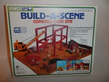 LIFE LIKE HO SCALE BUILD-A-SCENE CONSTRUCTION...