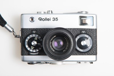 Rollei 35 Tessar f/3,5 40mm, Singapore Analoge Kamera 35mm