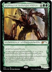 Vorinclex, Voice of Hunger (Phyrexian) - Secret Lair Drop Series 213
