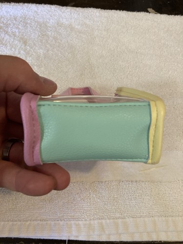 ICING Girls Handbag Yellow, Pink, & Green. Clear NEW - Picture 5 of 8
