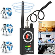 RF Signal Detector Bug Anti-spy Detector Camera Audio Bug Finder GPS Scan