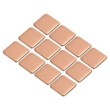 Heatsink Copper Pad Shim 15mmx15mmx1.5mm Thermal Conductive Heat Sink 12Pcs