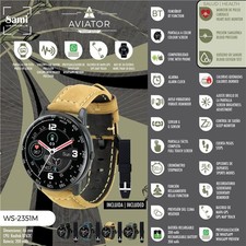 SAMI SENIOR Smartwatch Fitness Tracker Android iOS Wearable