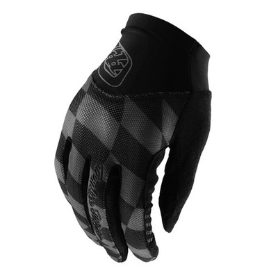 Troy Lee Designs Womens Ace Handschuh, Twisted Checkers, black, L