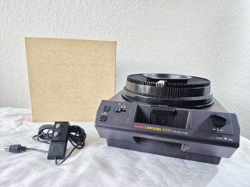 Rebuilt Kodak Carousel 4600 Slide Projector Fully Functional See Video 9236