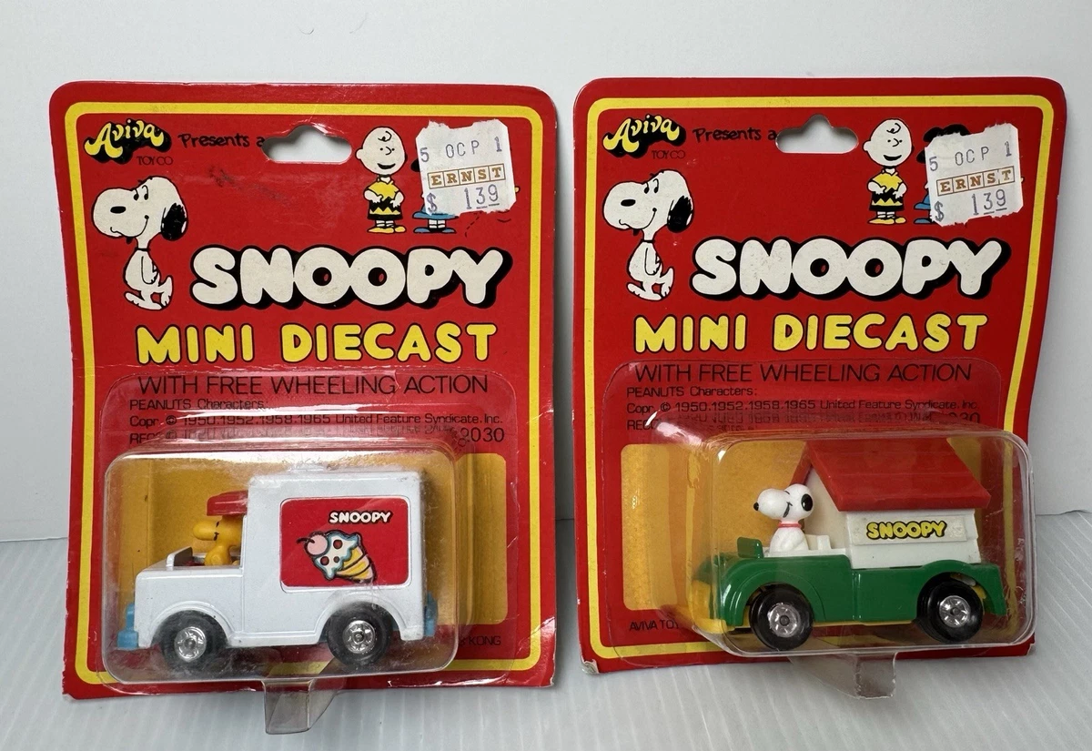 Snoopy Diecast Car In Vintage Manufacture Diecast Cars, Trucks