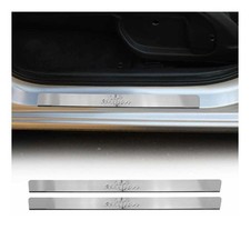 Einstiegsleisten Türschweller Edition für VW Eos 2006-2015 Edelstahl Silber 2tlg