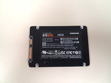 Samsung 870 EVO 250GB SATA 2.5(6.3Cm) Internal SSD Hard Drive (MZ 77E250)
