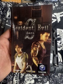 Resident Evil Zero Nintendo GameCube Capcom Complete Insert Manual, 2 MINT DISCS