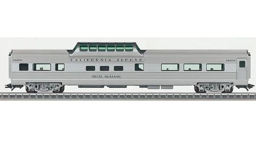 HO Scale Marklin 43614 California Zephyr Vista Dome Passenger Train Car