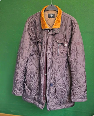 Bogner Steppjacke braun Herren Gr. 2XL halblang Cordkragen Reißverschluss - Bild 1 von 4
