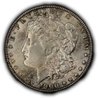 1900-S $1 Morgan Silver Dollar - UNC Semi Key Date - SKU-D7791