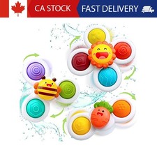 Ventouse Toupie Jouets pour Bébé, Bébé Jouets Jouets Sensoriels Jouets d'apprentissage pour Todd
