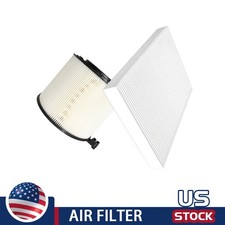 Engine Cabin Air Filter Set For 2018 - 2025 Audi A4 A5 Quattro Q5 Sq5 S4 S5